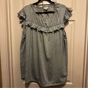 Blue/Grey Heathered LuLaRoe Stasha 3X